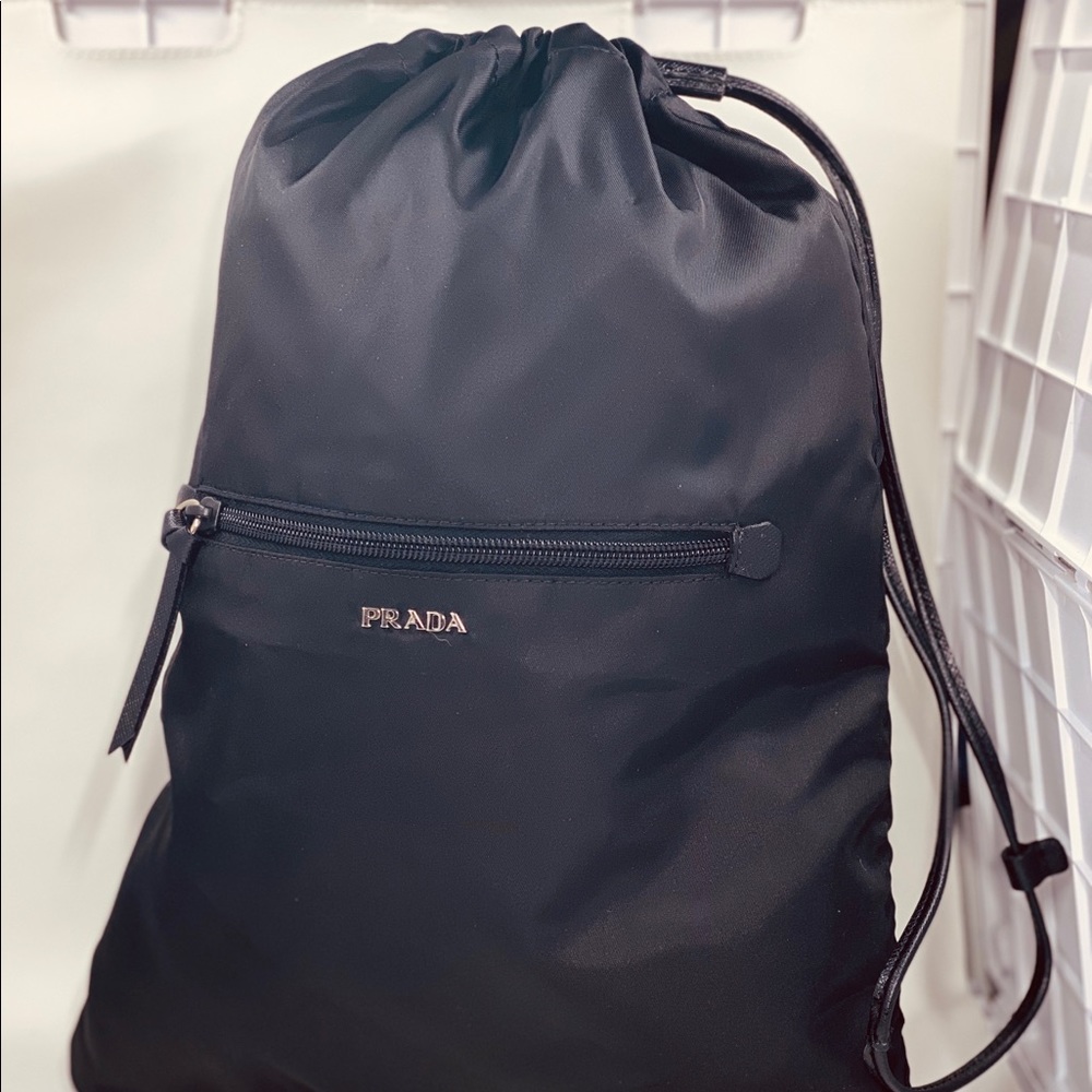 Prada Nylon Pouch/Bookbag